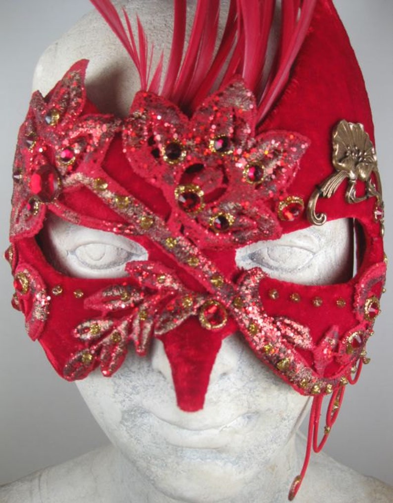 Red Masquerade MaskMasquerade Ball MaskMasqueradeMask MasqueradeHalloween Masquerade MaskMardi Gras Masquerade MaskMasquerade