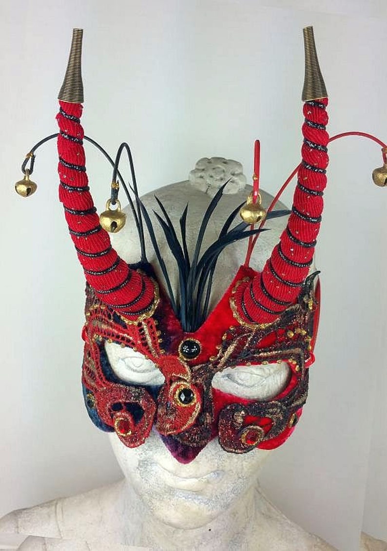 Red and Black Mens Masquerade MaskMasquerade Mask MensMasquerade MaskMasquerade Ball MaskMaskHalloween MaskMardi Gras Mask