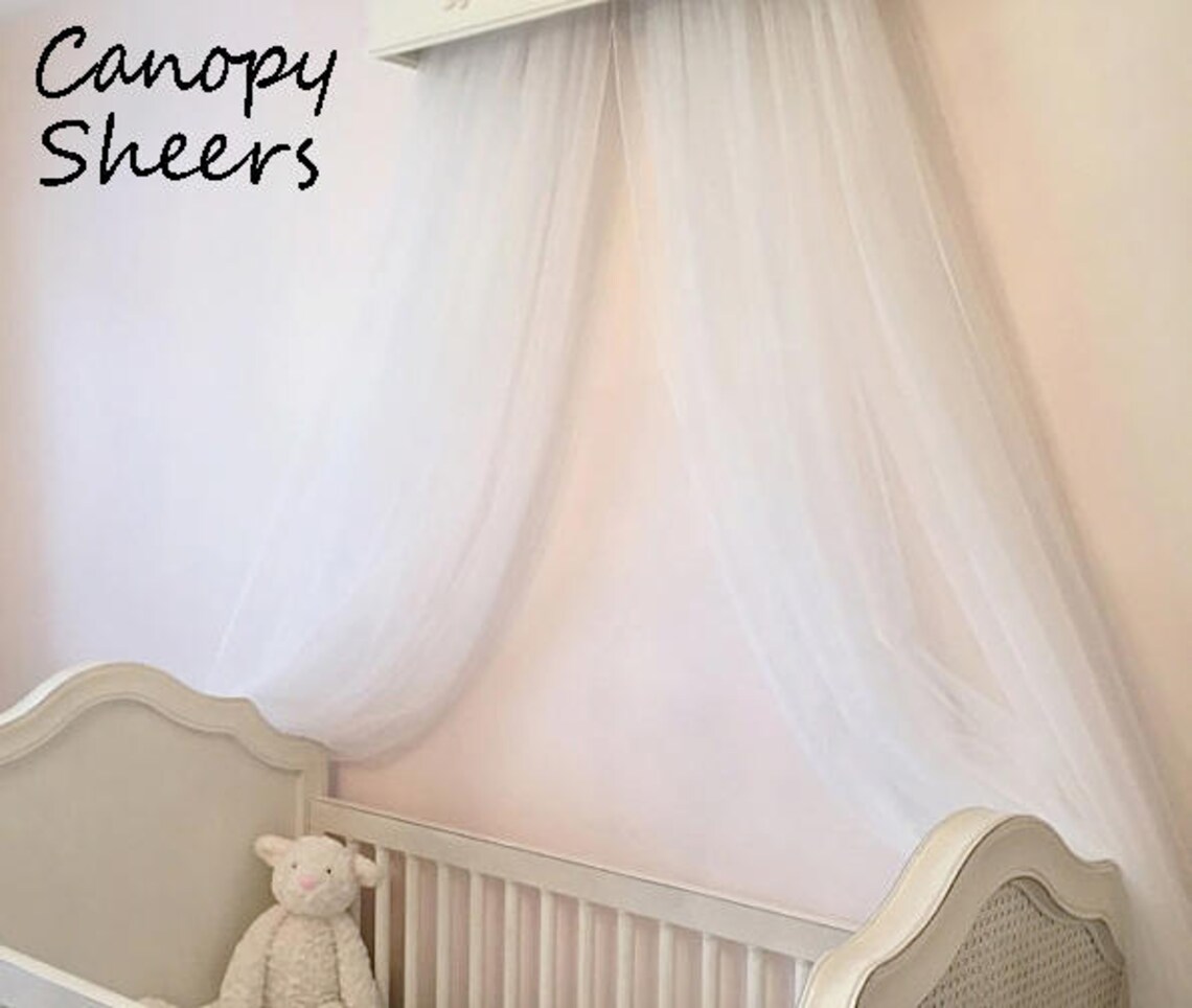 Crib canopy Bed crown canopy Nursery wall crown Cornice Etsy