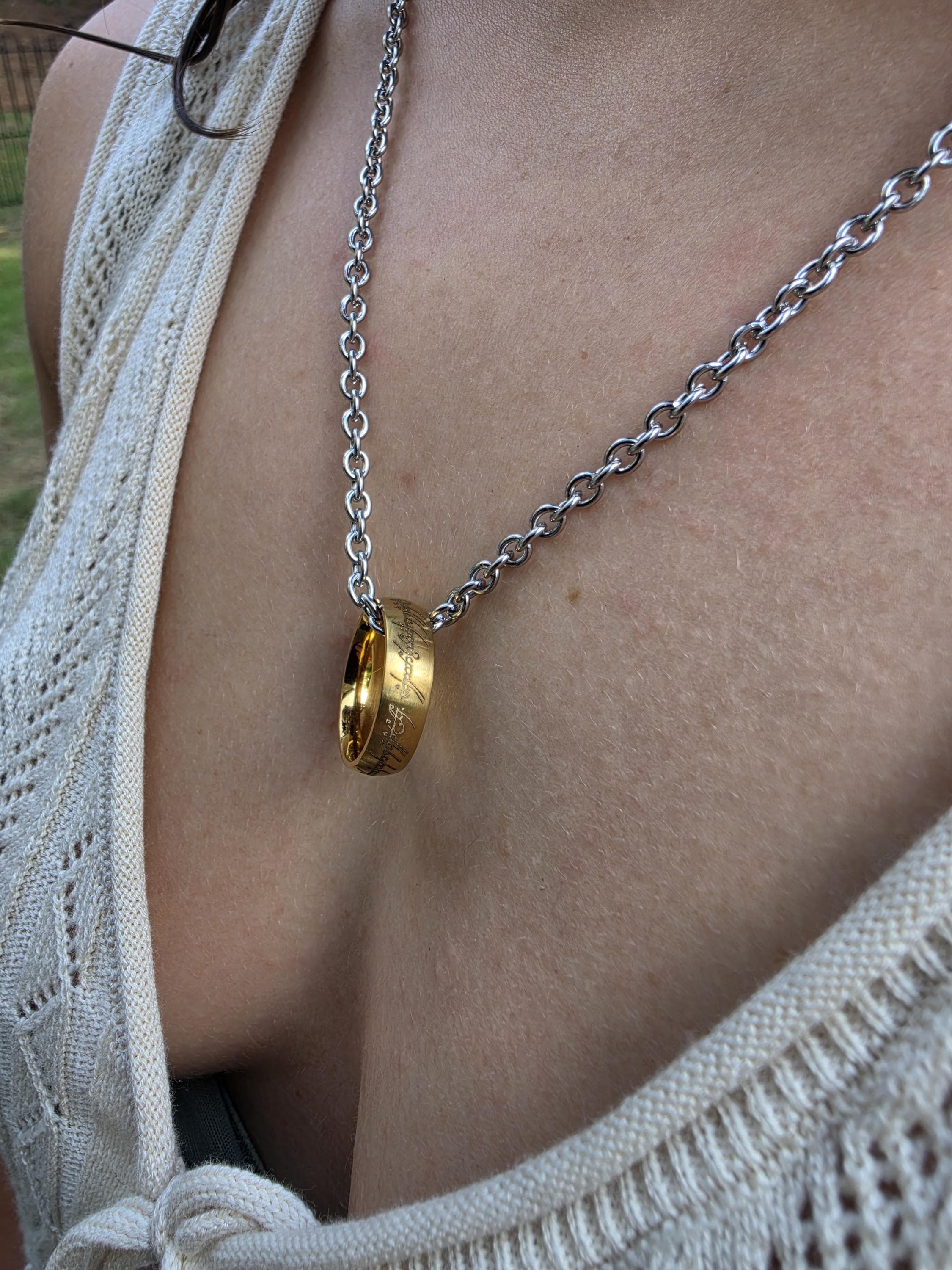 Lord of rings necklace - Etsy 日本