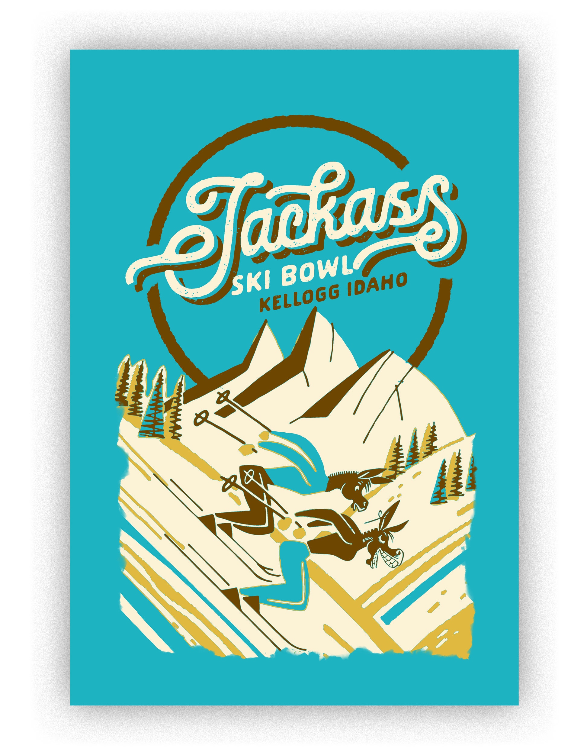 Jackass Ski Bowl Etsy