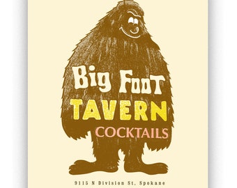 Bigfoot Tavern (Fuzzy!)