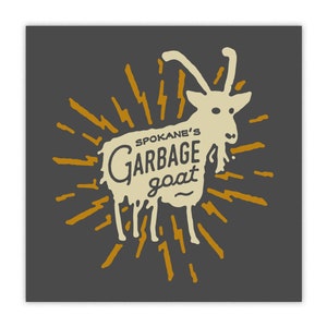 Garbage Goat Grey