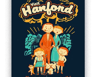 Hanford Handmade Screen Print