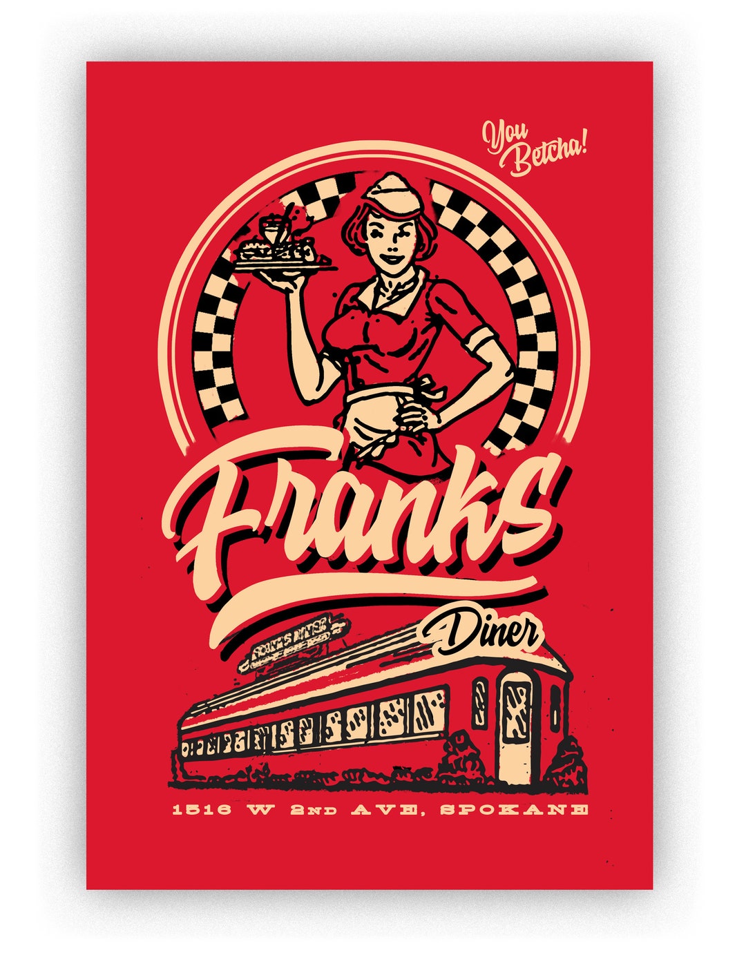 Franks Diner - Etsy