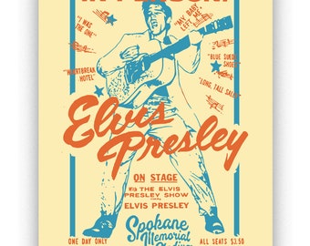 Elvis live in Spokane! 1957