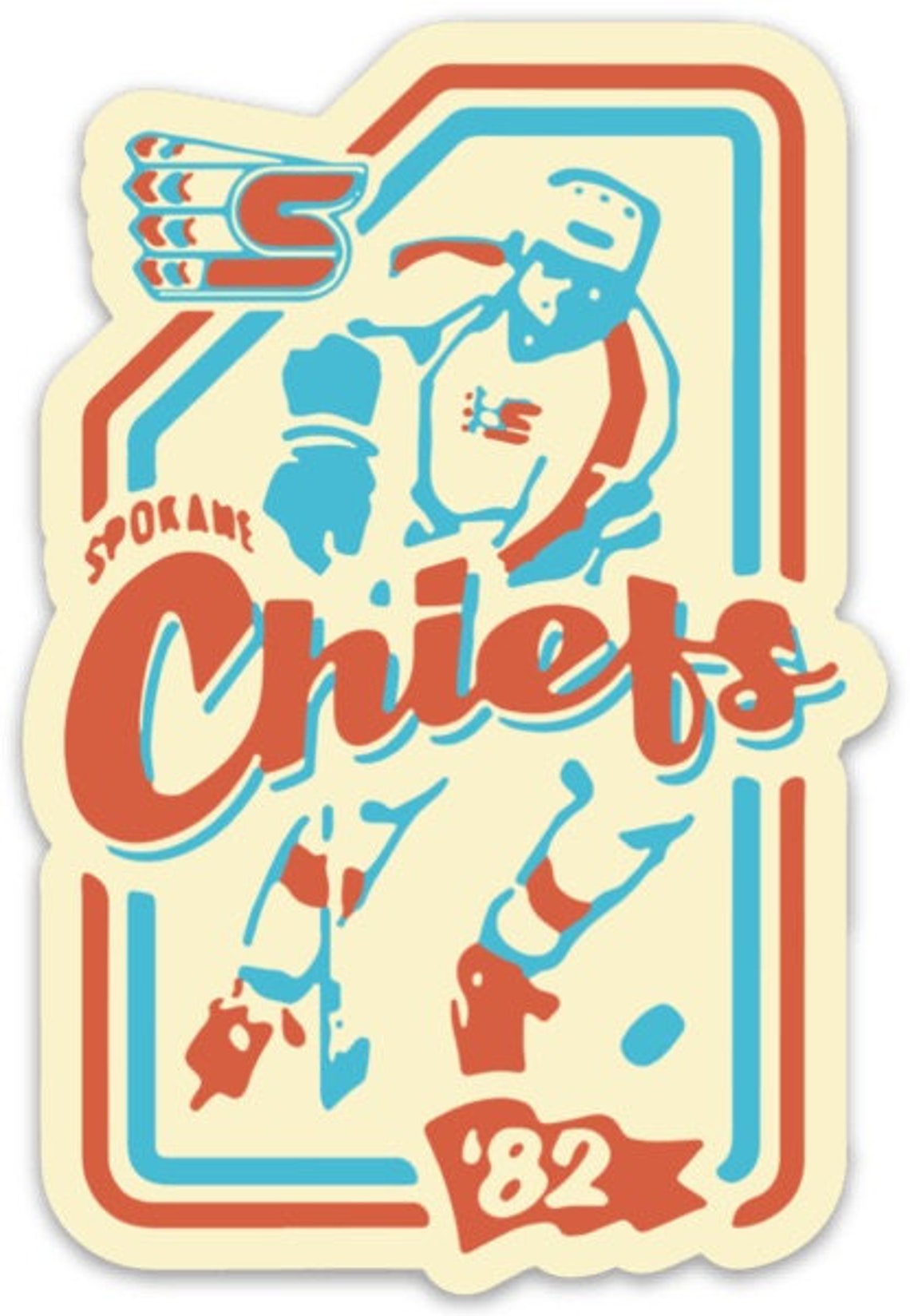 Spokane Chiefs Etsy