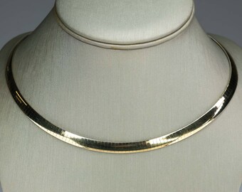 Two Tone Omega Chain - Etsy