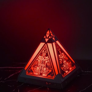 Star Wars Sith Holocron - bärbar LED-lampfigur
