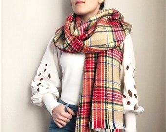 Blanket Scarf Personalized Gifts Oversized Scarf Winter Scarf Women Accessories Gift for Wife
