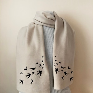Fliegen Schwalben Schal Schwalbe Vogel Geschenke Vogel-Liebhaber