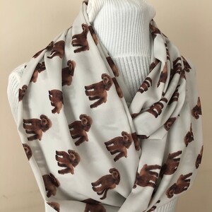Cockapoo Scarf Cockapoo Mom Infinity Scarf Pet Gifts for Her Dog Lover Gift Women Accessories