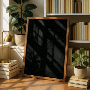 Binary Code Pattern Art Print, Green on Black Computer Coding Wall Art