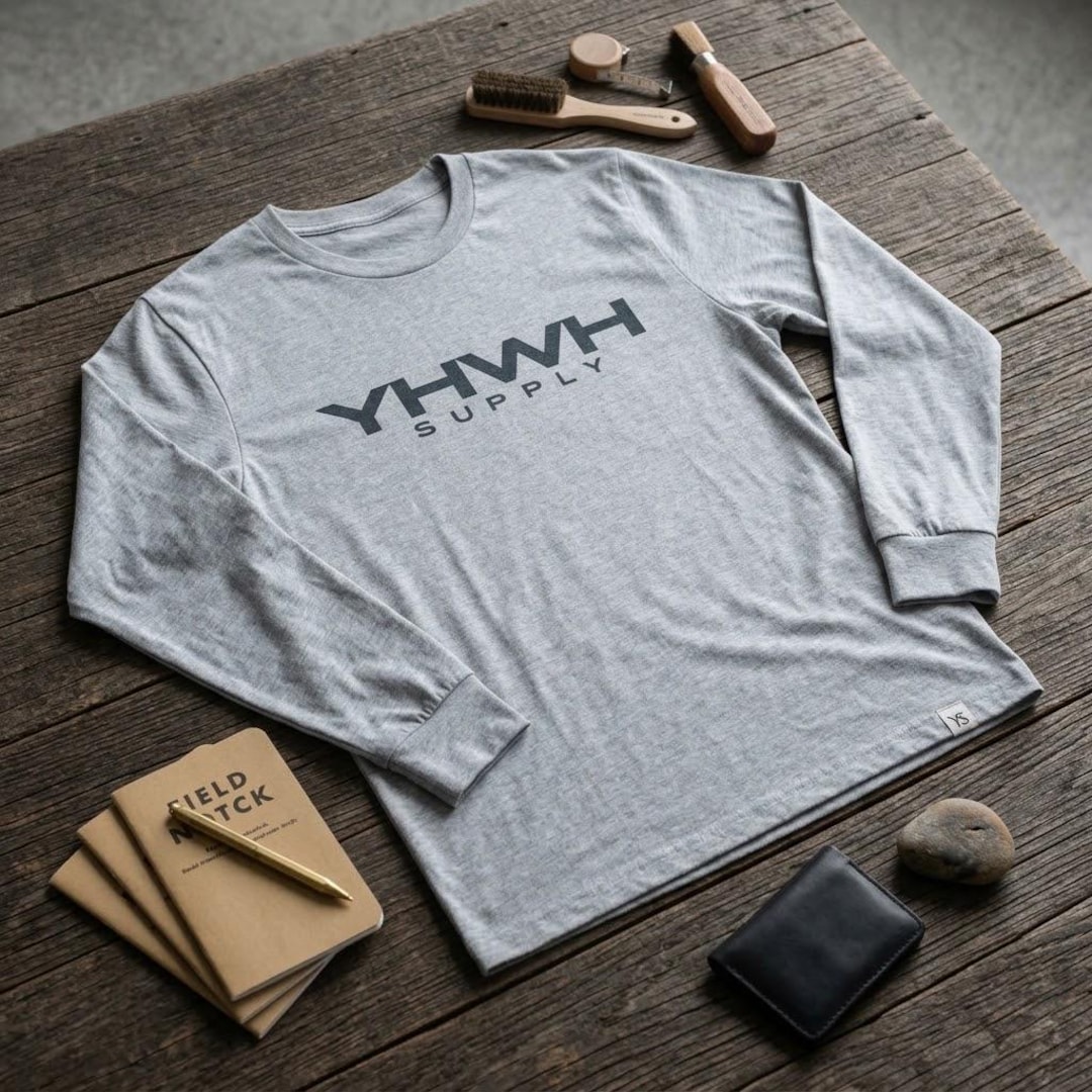 YHWH Supply Logo Long Sleeve Tee