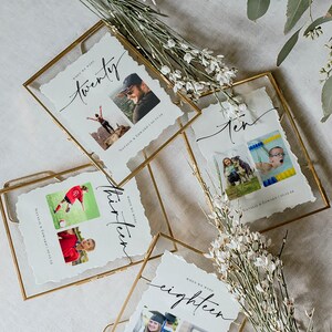 私たちが年頃だった頃の結婚式のテーブル番号、印刷可能な写真のテーブル番号、編集可能なテーブル番号テンプレート、テーブル番号の看板、結婚式の看板