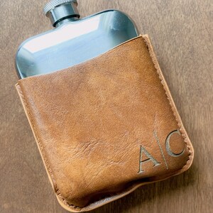 Personalized Engraved Flask | Engraved Mens Flask | Personalized Mens Flask | Custom Flask for Men | Best Man Gift | Groomsman Gift for Him