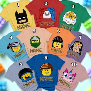 Matching lego shirts 2025