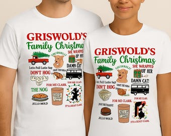 Griswold’s Family Christmas Sweatshirt Classic Holiday Movie Inspired Cozy T-shirt