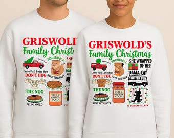 Griswold’s Family Christmas Sweatshirt Classic Holiday Movie Inspired Cozy Crewneck