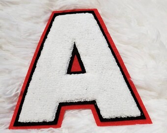 Chenille Letters Etsy