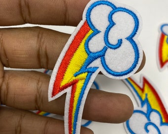Appliques Bling Iron-On Diamond Painting Sparkling Pony Rhinestone Patches Style