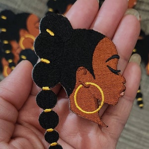 NUEVO, 1 pieza, hermosa &quot;Mochahantas&quot; con cola de caballo, tamaño 3.5&quot;, parche termoadhesivo, aplicación para ropa, sombreros, Crocs y chaquetas