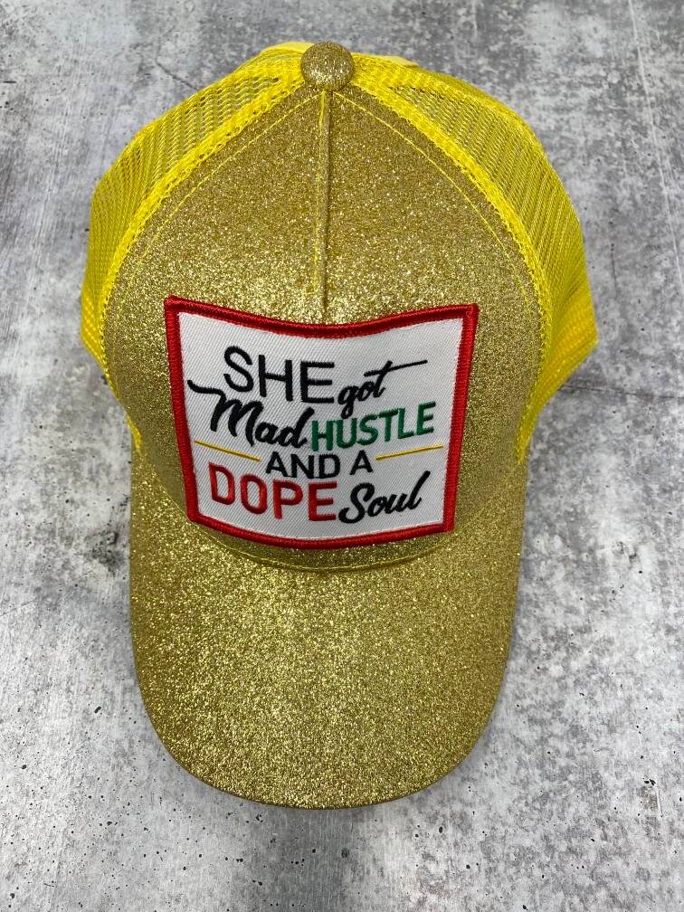 Mad Hustle Gold Glitter Messy 