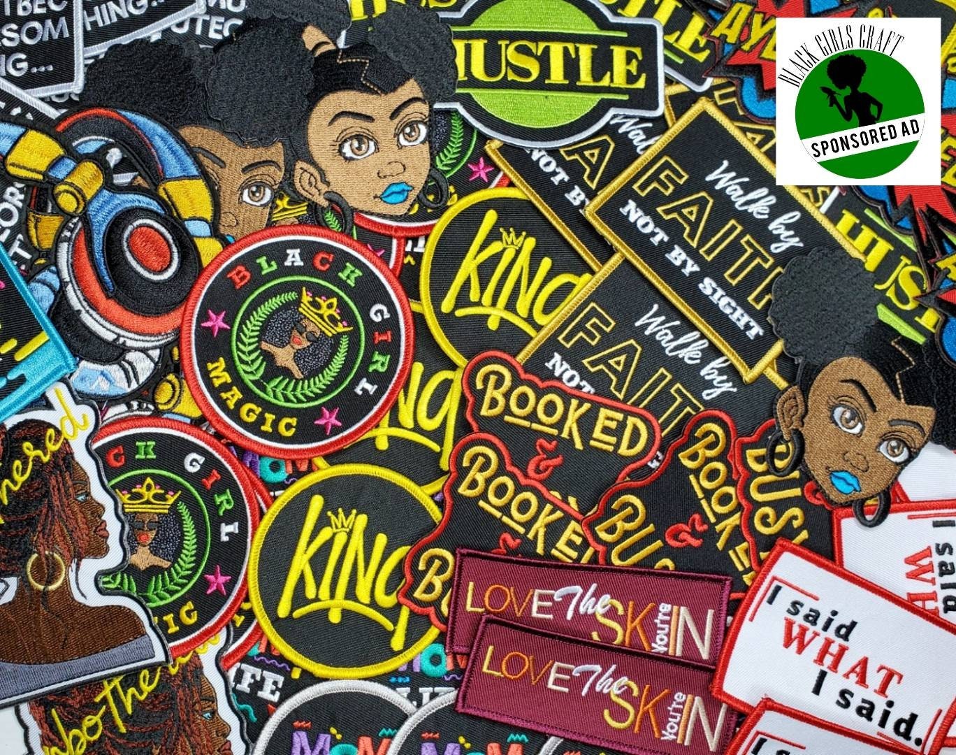 Instroduce Patch Create-your-own 6-pc Patch Bundle, Assorted Iron-on Patches, Patch Pack ...