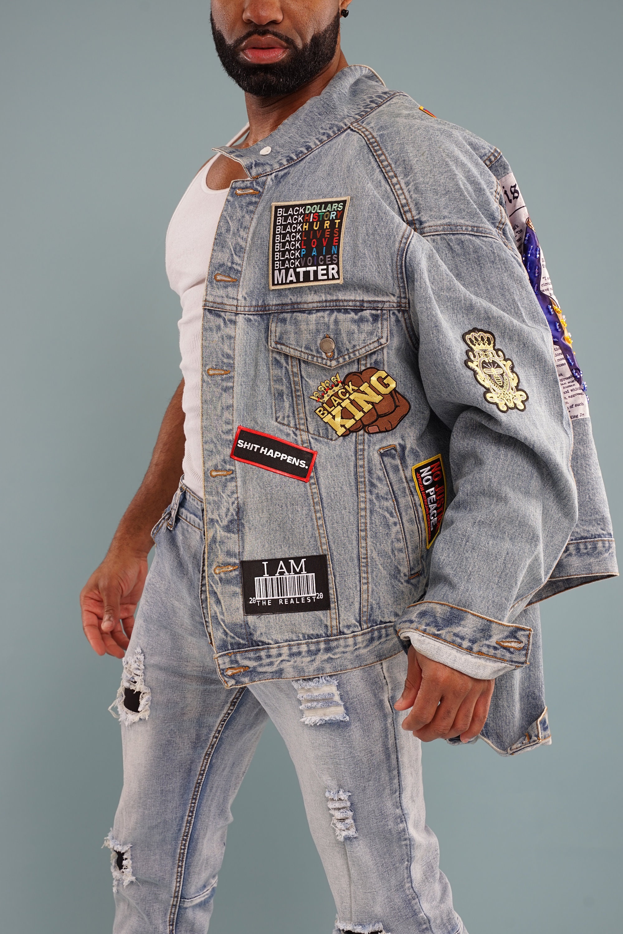 21 Cool Denim Jacket Patches glamhere.com