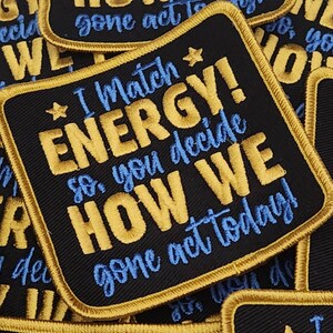 Li Faccio Di Notte Divertente Morale Patch Toppa Con Gancio E Anello - Foto 3