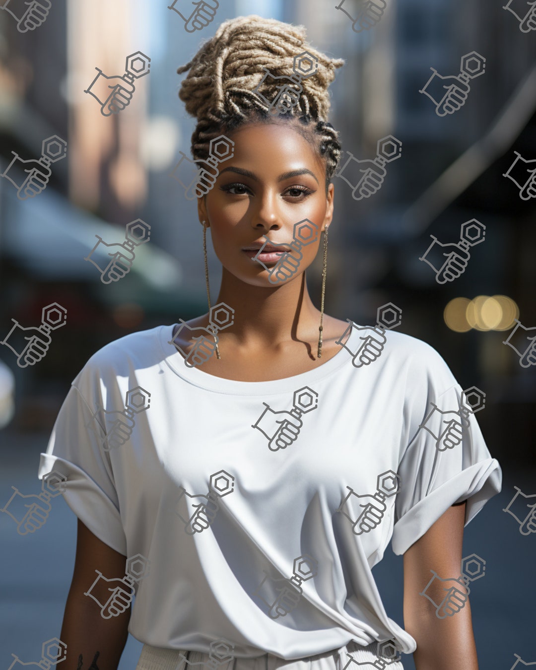 Downloadable: Midjourney T-shirt Mockup, Great Quality Image for ...
