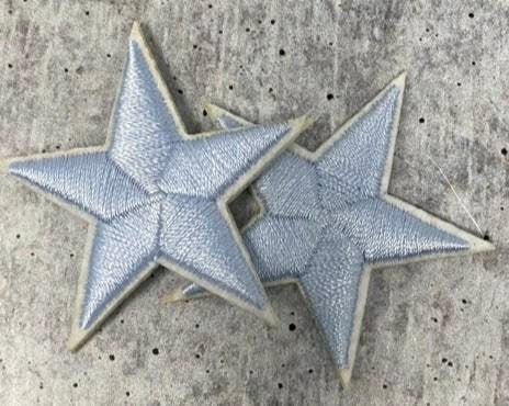 2pc/Mini BLUE Star Applique Set, Star Patch, 1 inch Small Stars, Cool –  PatchPartyClub