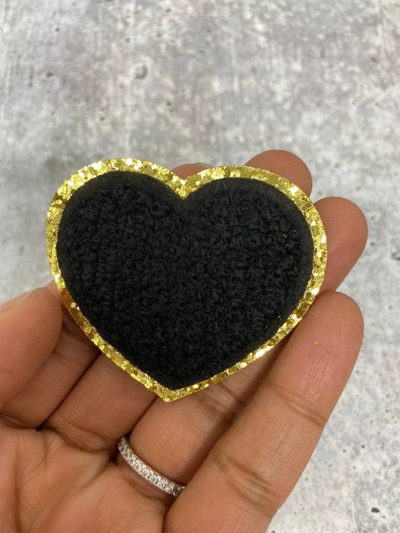 New: Black, 1-pc Chenille 