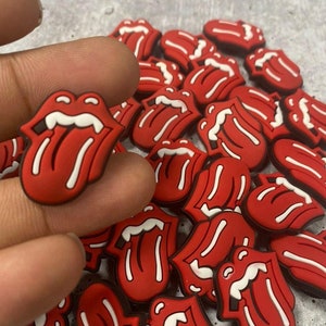 Rolling sales stones jibbitz