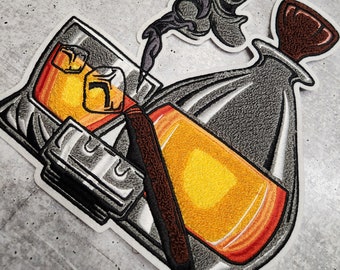 Ranger Ape Victory Cigar Embroidered 3 Inch Tactical Hook