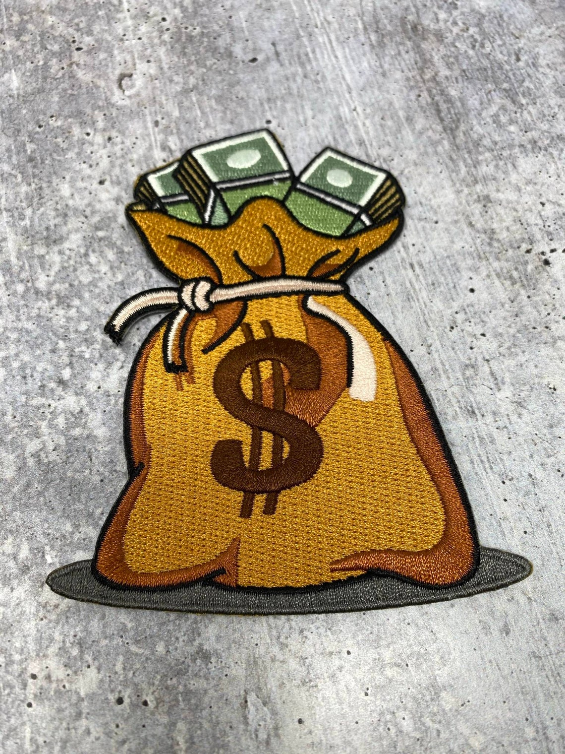 Medium Bag of Money NEW Check a Bag Patch Size Etsy