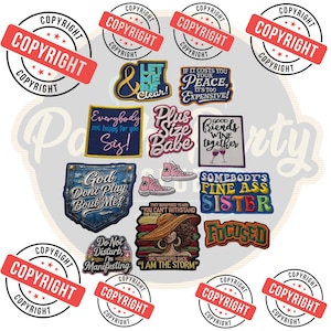 Patch Party Club: TWO Dollar Tuesday, Select Your Own Patches | Limited Release, Iron-on Patches for Jackets, Hats, DIY