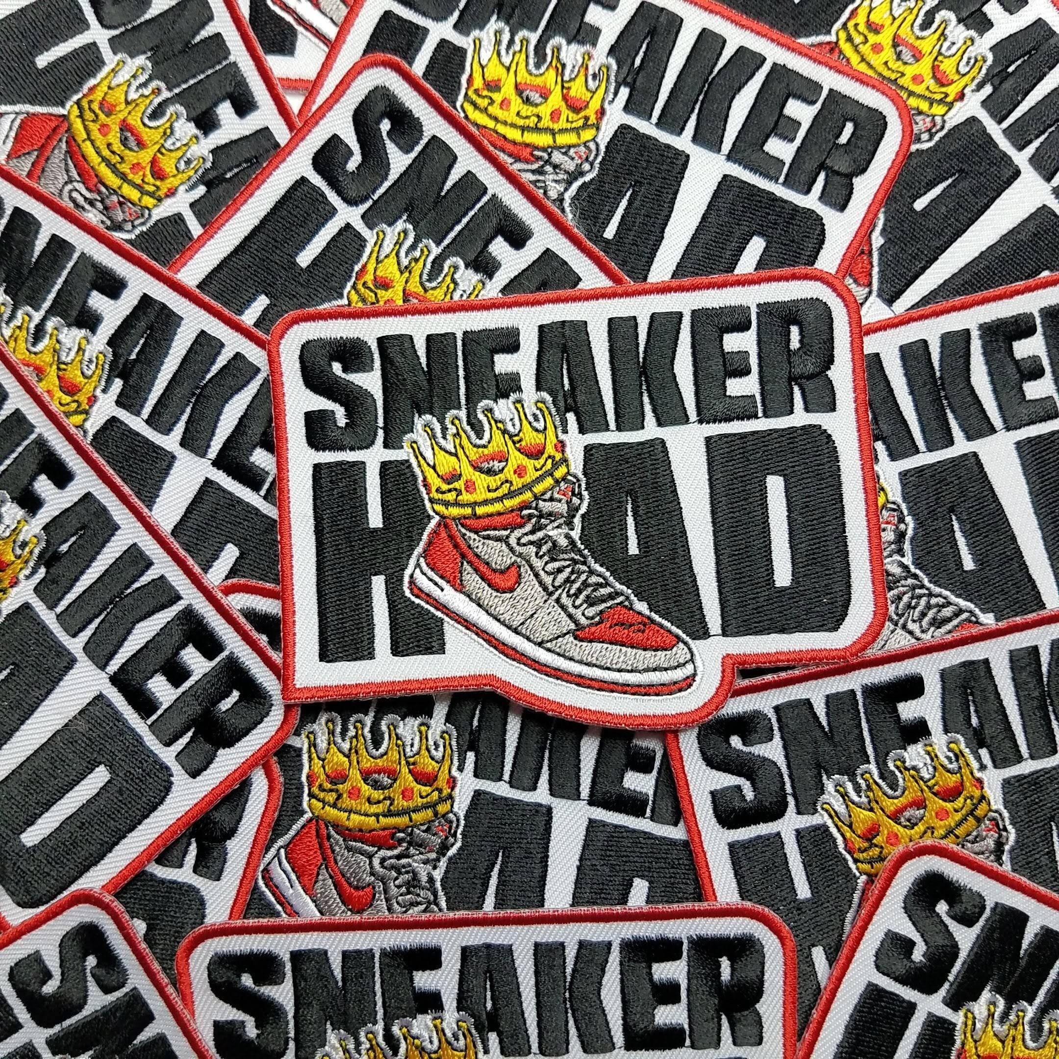 Sneaker Lover Applique Diversión Sneaker Head Etsy