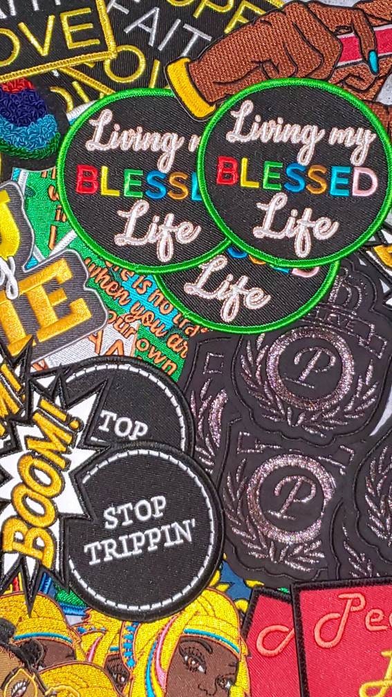 6 Pc Patch Assortment Afrocentric Iron-on Patches Grab Bag | Etsy