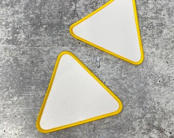 New Colors & Shapes: 4 HEART, Sublimation Patch Blanks, Paper Backed,  Sew-on or Glue-on Print Patches for Jackets, Clothes, Hats, Memorials 