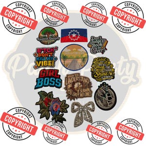 Patch Party Club: TWO Dollar Tuesday, Select Your Own Patches | Limited Release, Iron-on Patches for Jackets, Hats, DIY