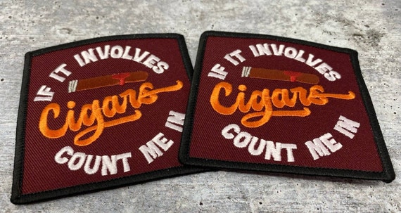 Ape Cigar Victory Live to Ride 12 inch Iron on XXL Jacket