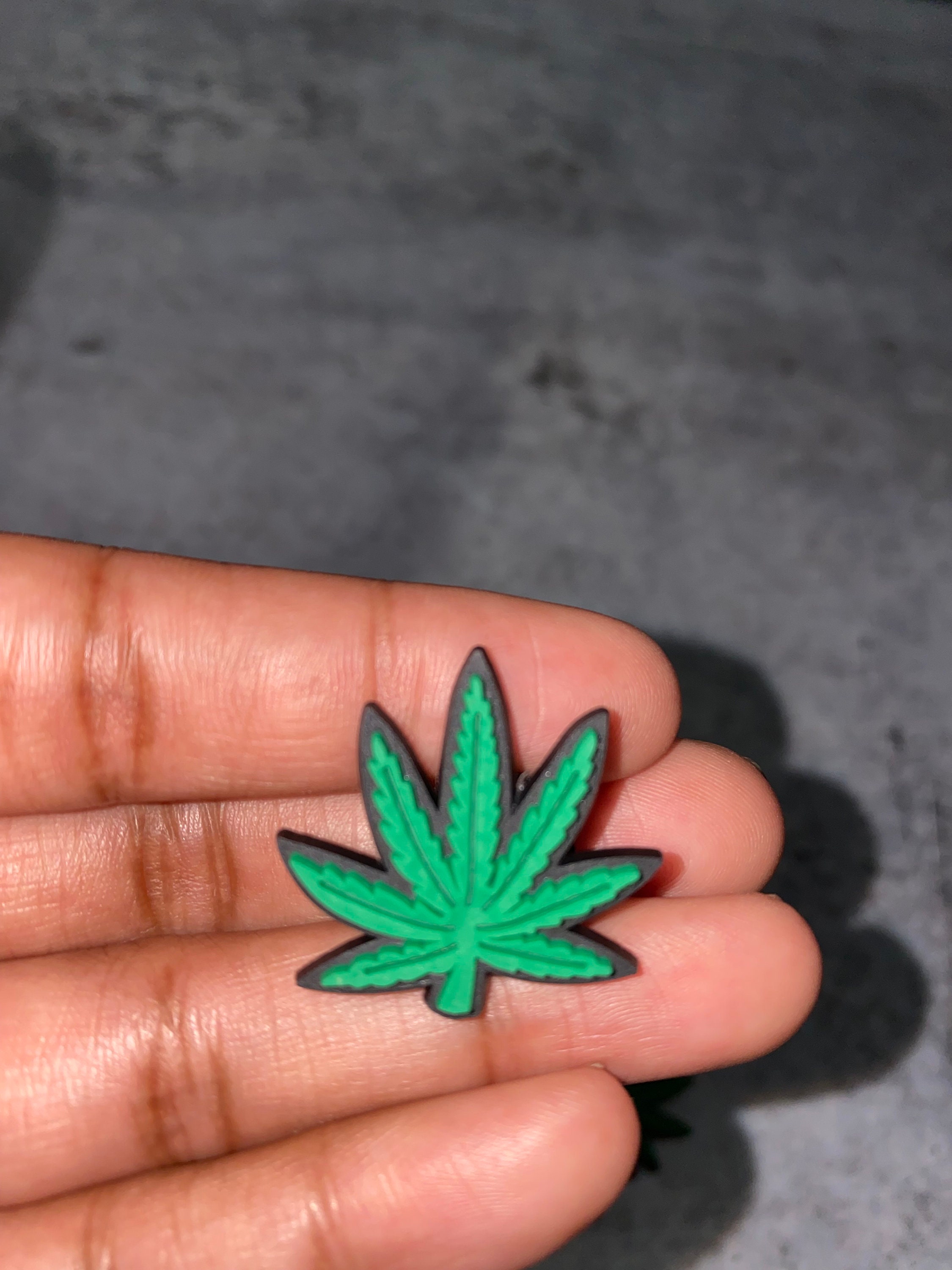 Wholesale Weed Charms for Croc,100 Pieces