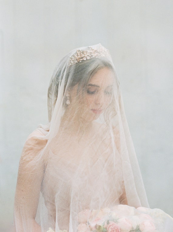 Veil Cathedral Wedding Veil Lace Cathedral Bridal Veil Valentina | Eden Luxe Bridal