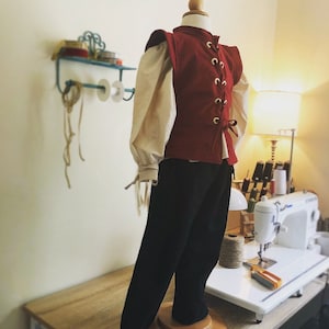 Boys Renaissance clothing, theatre costume, renaissance garb, boys clothing, poet shirt, boys pirate costume, costumes for kids,