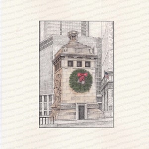 McCormick Bridgehouse Hand-tinted Lithograph...Free Shipping