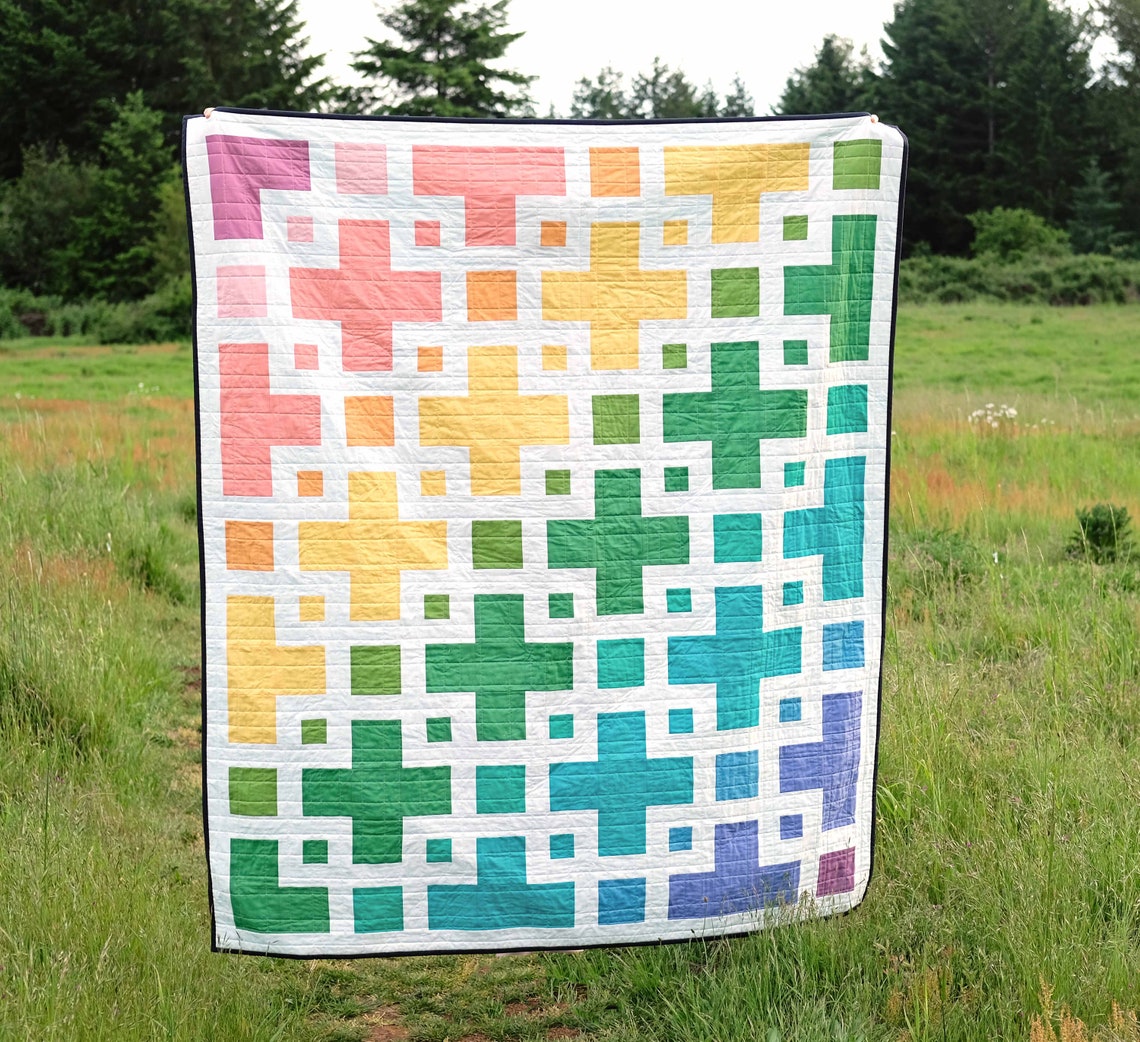 The Violet Quilt PDF Pattern Etsy