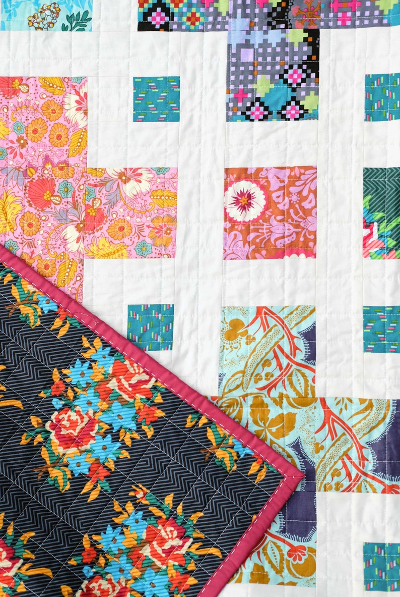 The Violet Quilt PDF Pattern Etsy