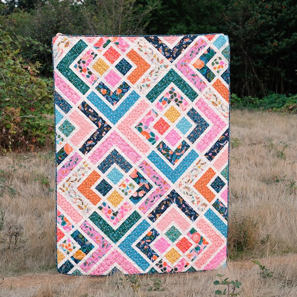 Le modèle de courtepointe PDF Penny Quilt