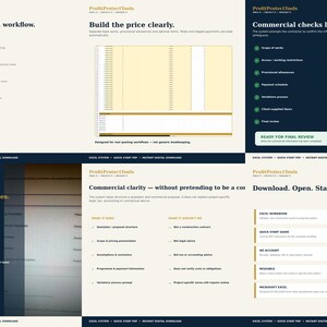 Construction Quote & Proposal Template | Builder Estimate - Contractor Quotation System